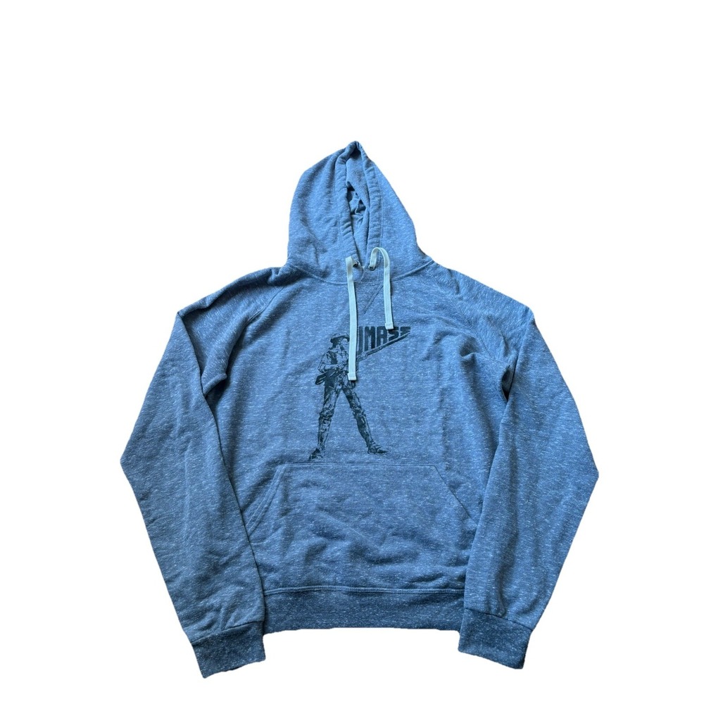 UMass Gray Hoodie Sweatshirt‎ Mens Medium Pullover